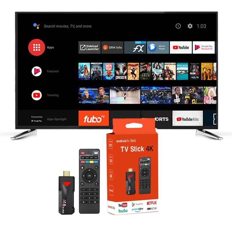 11.2x3.6x1.2cm M96 TV Stick OpenVG1.1 2.4G 5G WiFi مع تنسيق الفيديو VP6