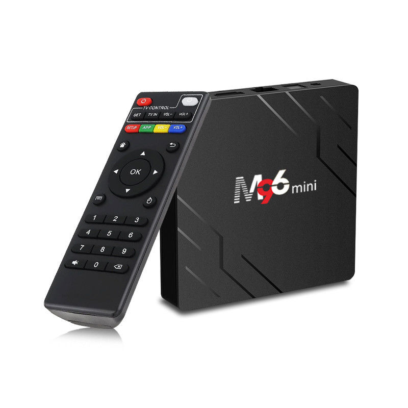 4GB DDR4 RAM 10 Bit Smart TV Box M96 Mini مع H.265 4K 75fps فك تشفير الفيديو