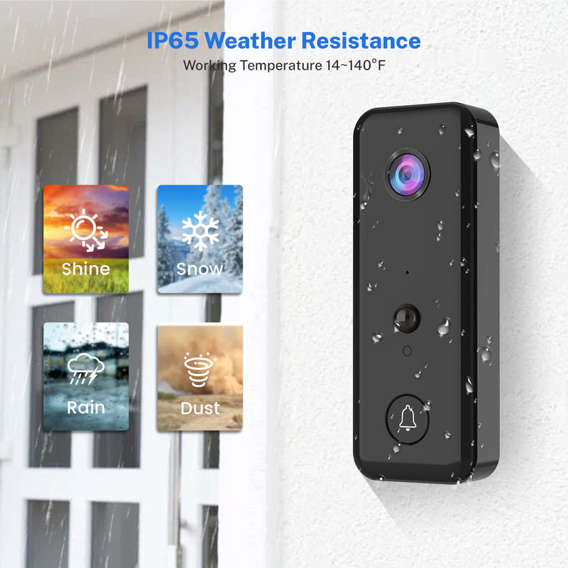H9 جرس الباب المنزل الذكي جرس الباب ديندونغ هاتف ذكي لاسلكي واي فاي جرس الباب كاميرا حلقة الفيديو الذكي