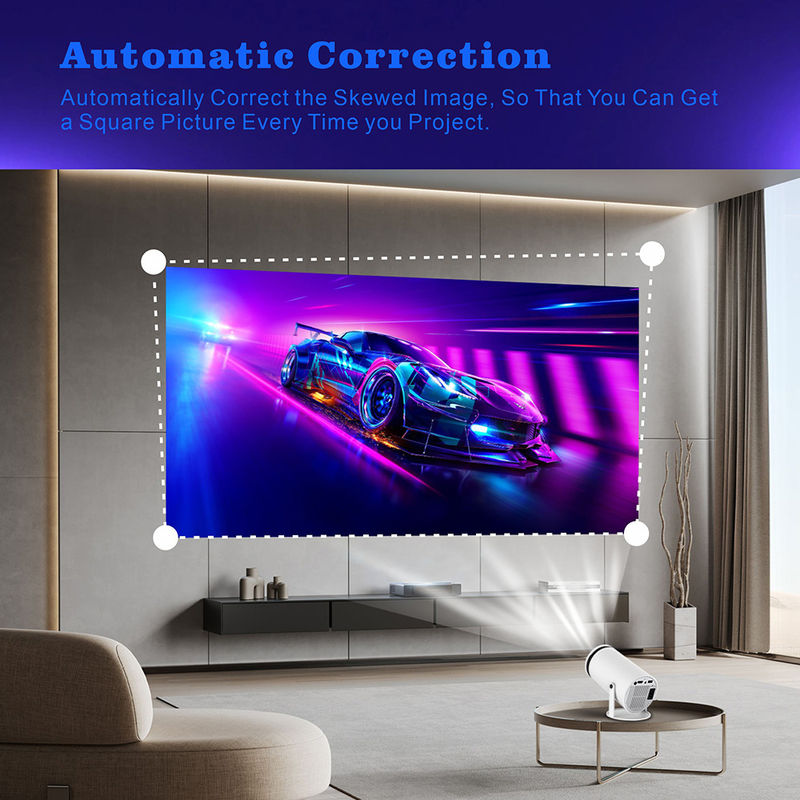 ميني LED Projector HY300 خفيف الوزن مع شاشة LCD TFT 2.69 بوصة دعم لعدة لغات